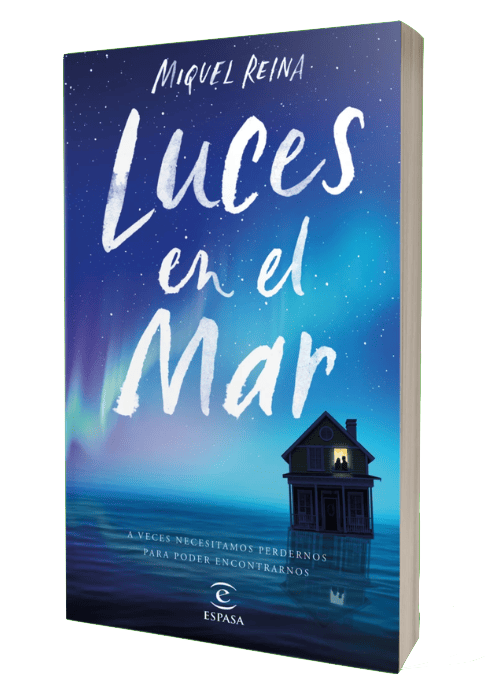 Portada de Luces en el Mar, de Miquel Reina